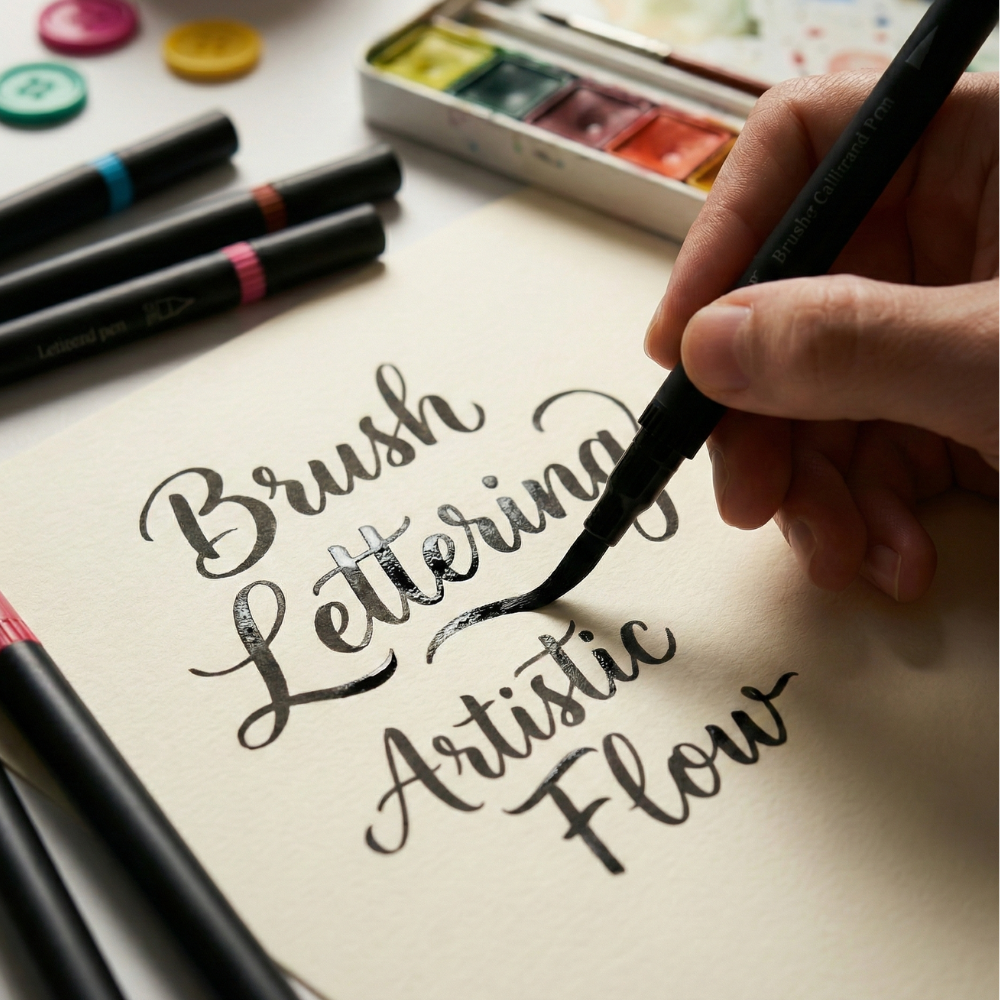 Brush Pen Sets, Dual Tip Fine Liner, Brush Pen & Marker (36 & 48 Colour Packs)